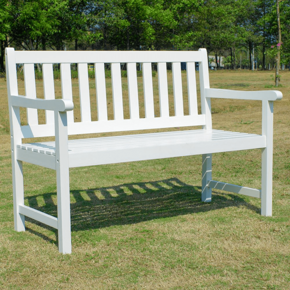Acacia Wood 49 - inch Bench - Mervyns