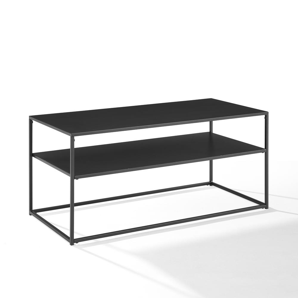 Braxton Coffee Table Matte Black - Mervyns