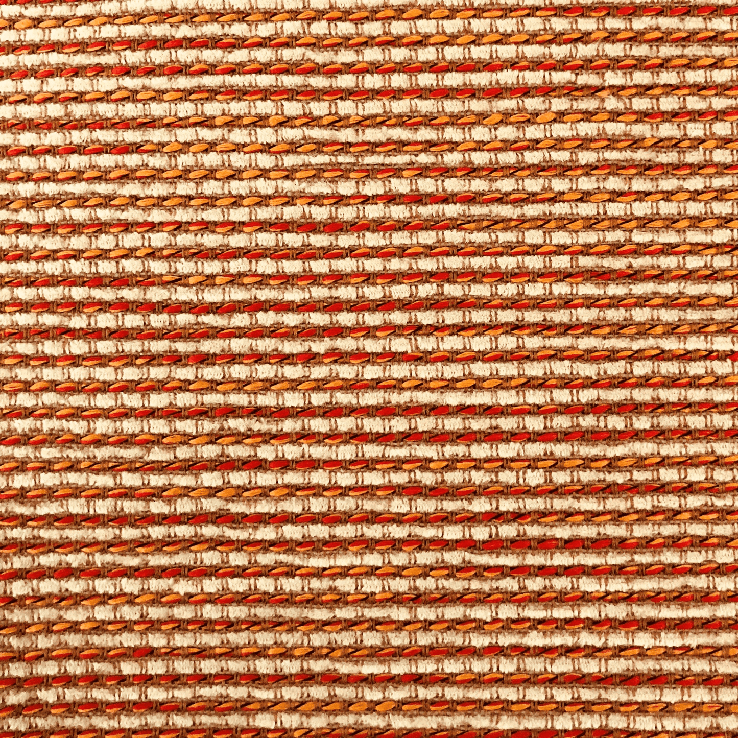 French Brick Orange and Beige Luxury Throw Pillow - Mervyns