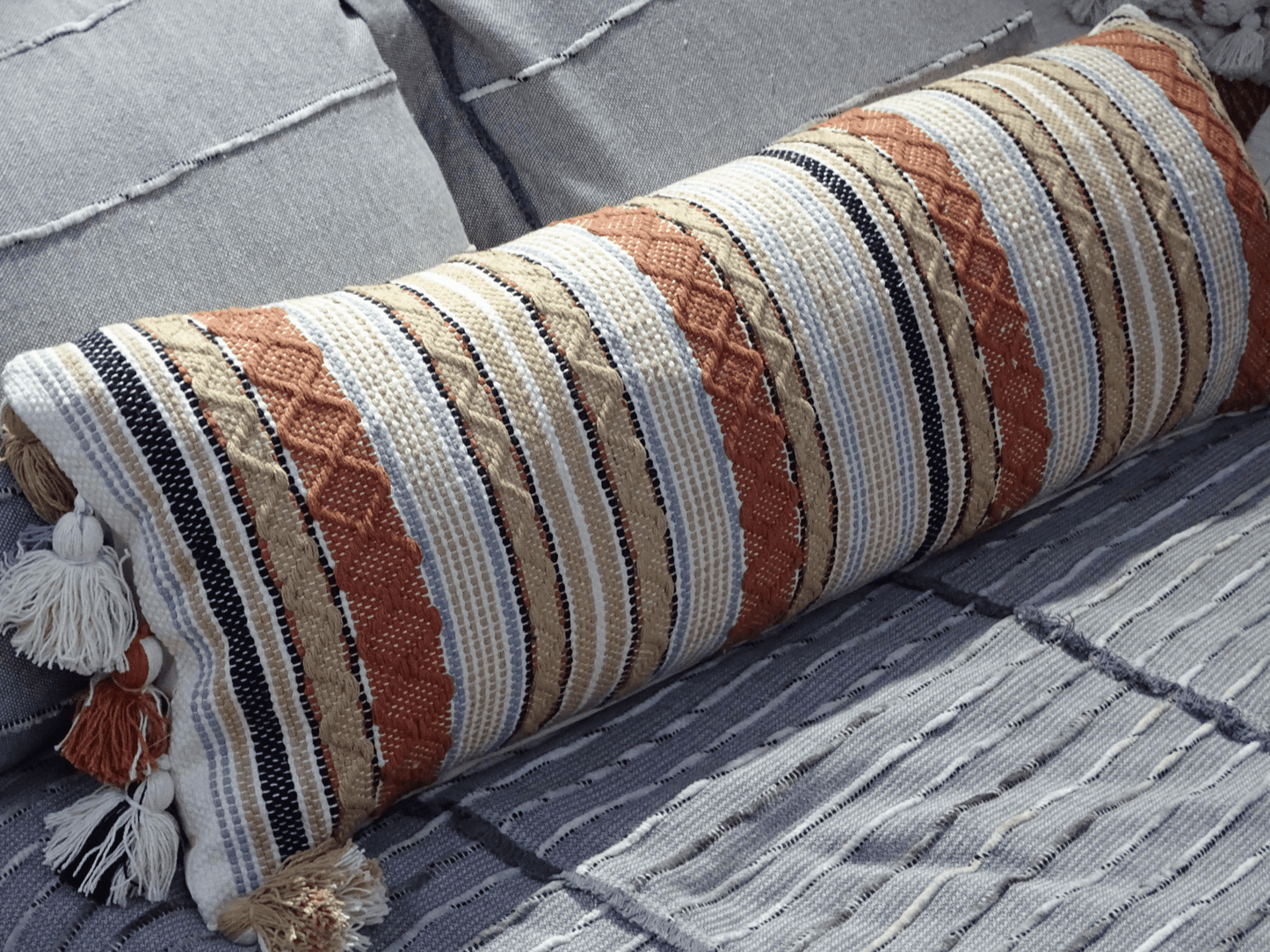 Large Decorative Accent Throw PIllow 14" x 40" - Mervyns