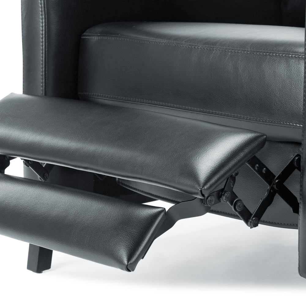Maxton Push Back Recliner - Black - Mervyns