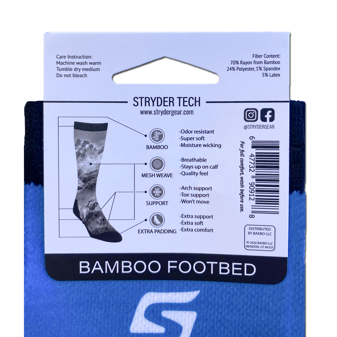 Moab Mtn Bike Turquoise Socks