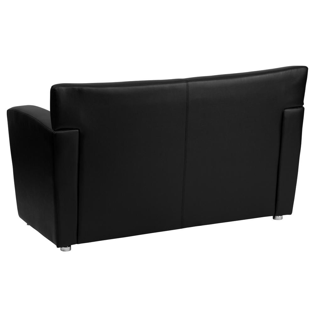 HERCULES Majesty Series Black LeatherSoft Loveseat