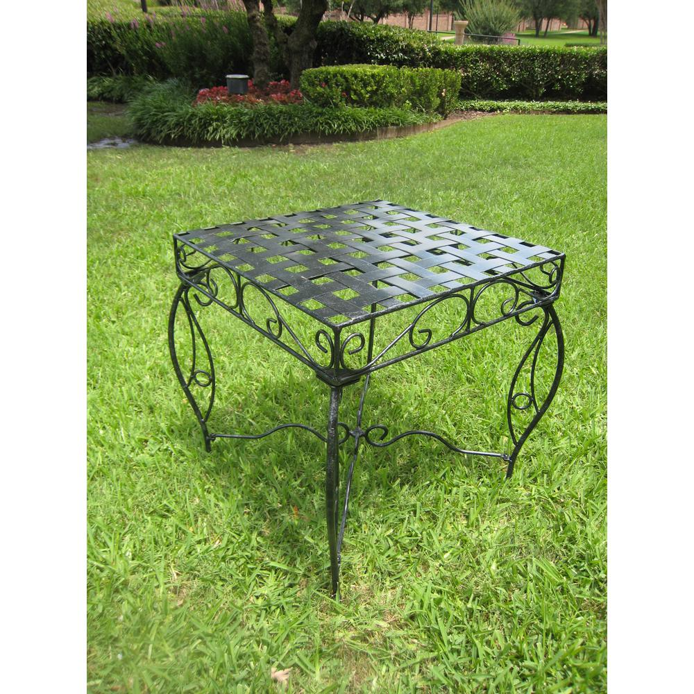Mandalay Iron Square Side Table