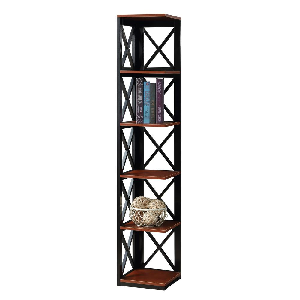 Oxford 5 Tier Corner Bookcase