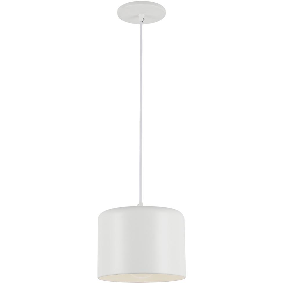 Josephine 1LT Incand Pendant, Matte White Shade