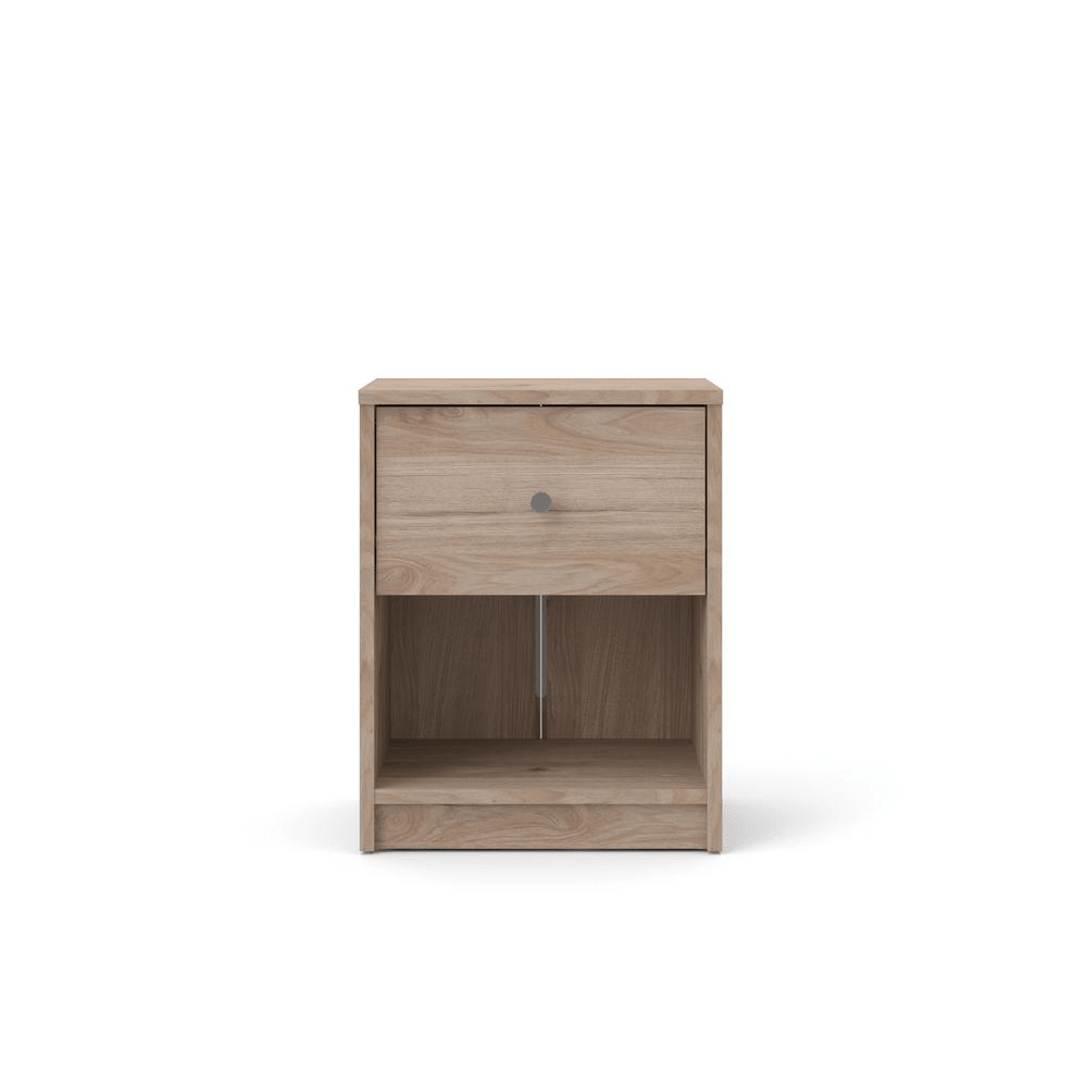 1 Drawer Nightstand Jackson Hickory - Mervyns