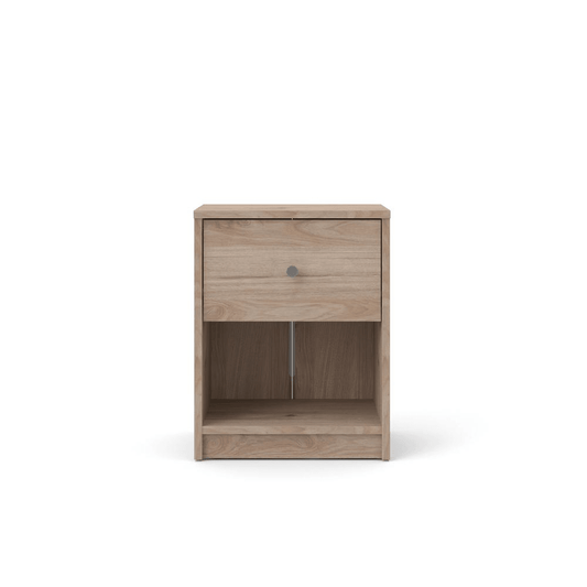1 Drawer Nightstand Jackson Hickory - Mervyns