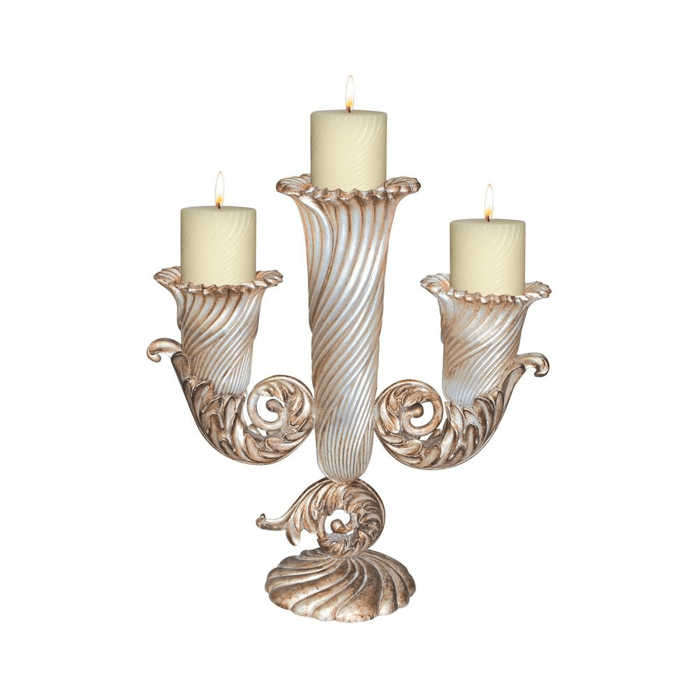 13.5"H Triple Candle Holder - Mervyns