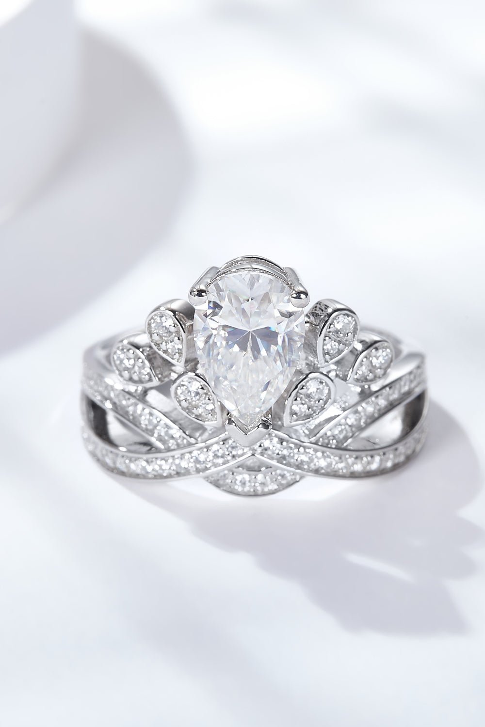 1.5 Carat Moissanite Crown - Shaped Ring - Mervyns