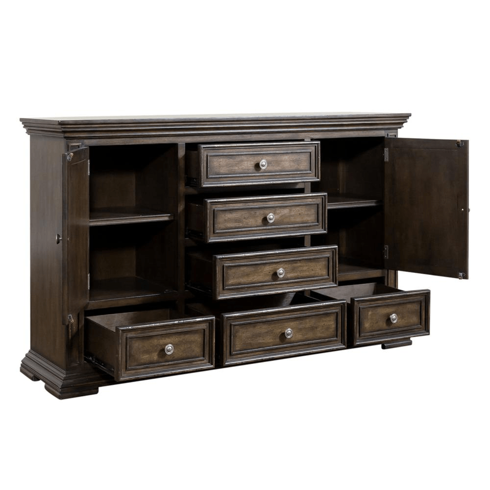 2 Door 6 Drawer Dresser - 361 - BR31 - Mervyns