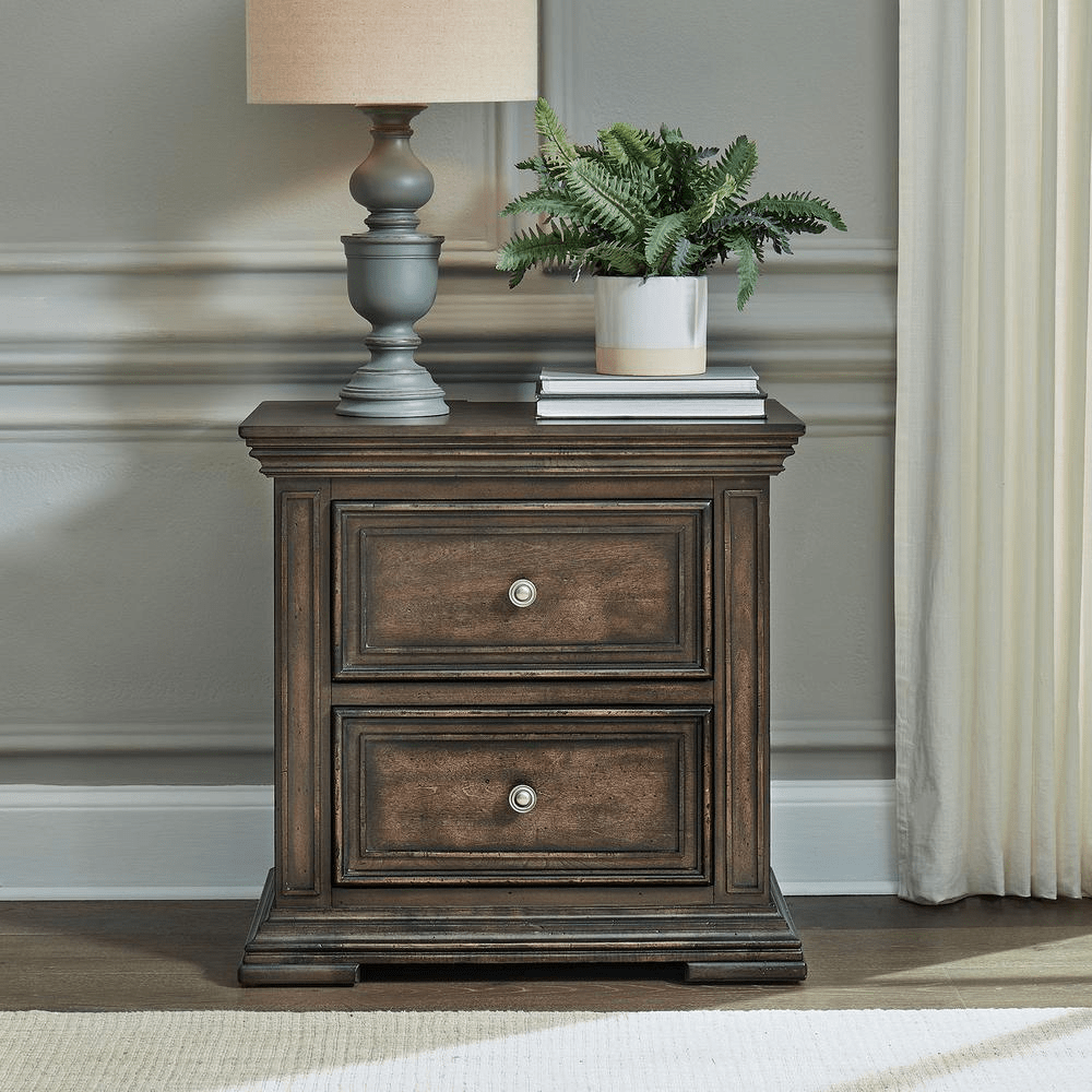 2 Drawer Night Stand w/ Charging Station - 361 - BR61 - Mervyns