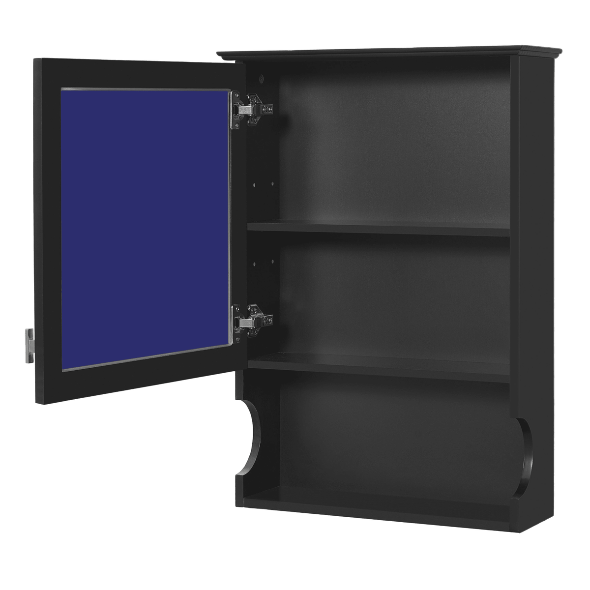 20'' Wall Mounted Bathroom Storage Cabinet with Mirror, Wall Mounted Home Storage with Door, Mirrored Wall Medicine Cabinet - Mervyns