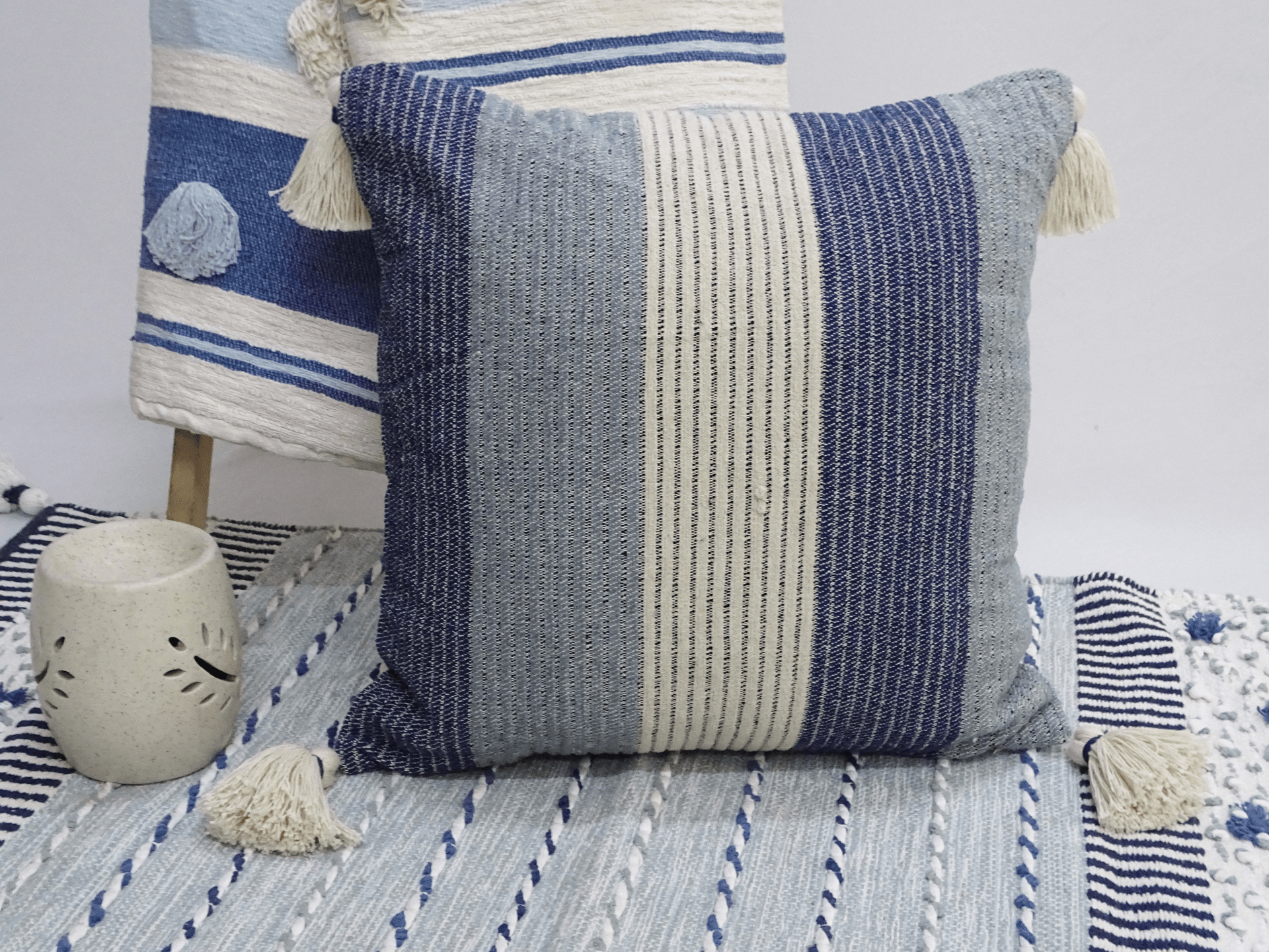 20"x20" Handwoven Decorative Pillow - Mervyns