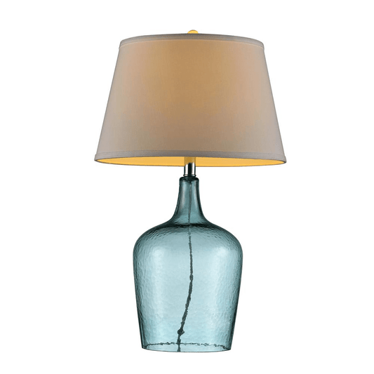 27"H Ocean Breeze Glass Table Lamp - Mervyns