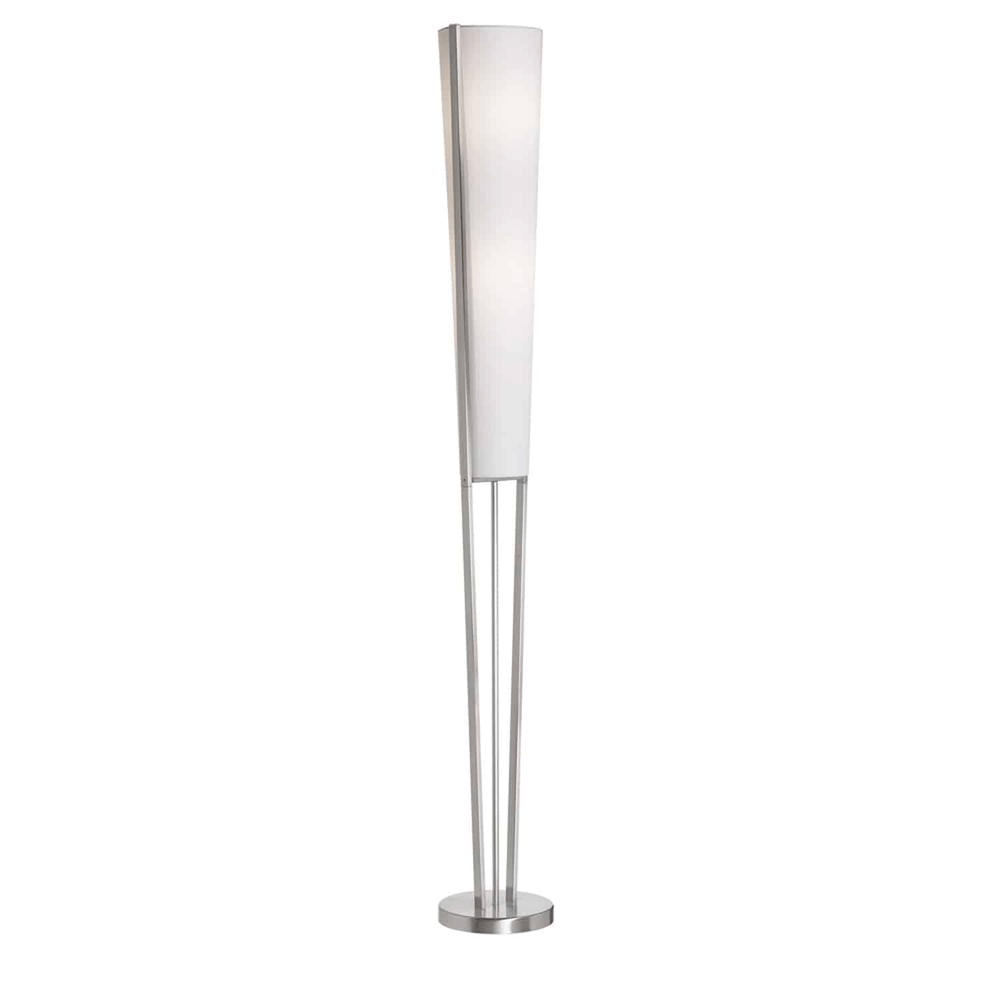 2LT Emotions Floor Lamp White Shade - Mervyns