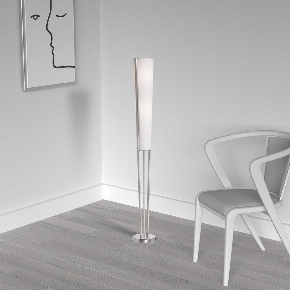 2LT Emotions Floor Lamp White Shade - Mervyns