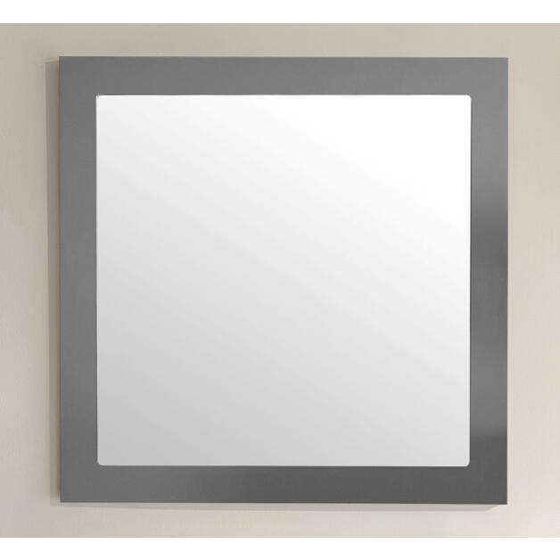 30" Maple Grey Mirror - Mervyns