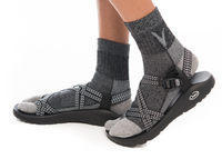 Thumbnail for Black Wool Casual V-Toe Flip-Flop Tabi Big Toe Socks