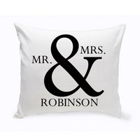 Thumbnail for Mr & Mrs Throw Pillow