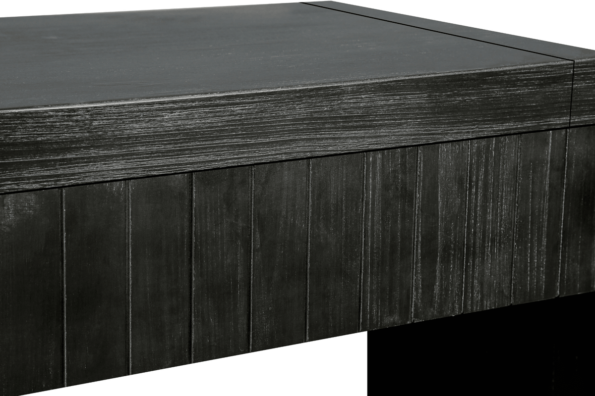 59'' Vintage Crafted Entryway Table,Two Hidden Handle Drawers,Farmhouse Console Table ,Easy Assembly, for Entrance & Dinning Room & Living Room & Hallway (Antique Black) - Mervyns