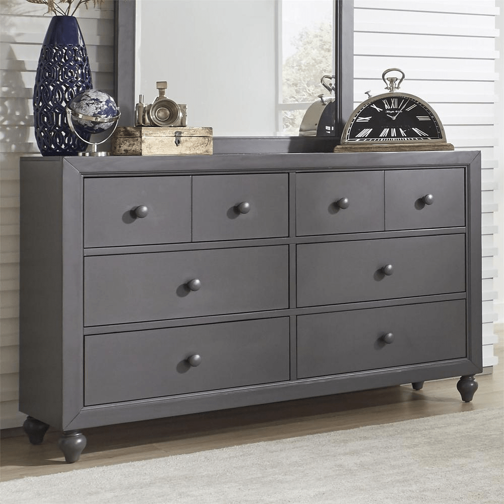 6 Drawer Dresser W54 x D16 x H34 - Mervyns