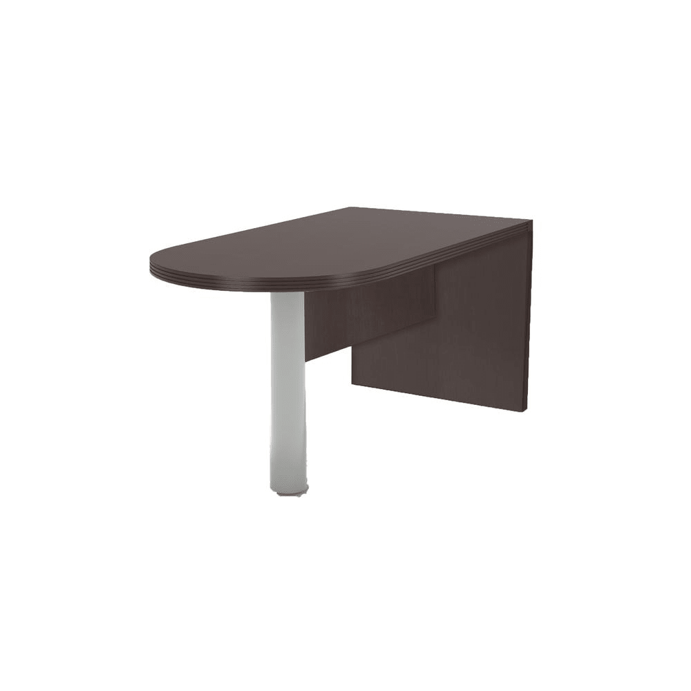 72" Freestanding Peninsula, Mocha - Mervyns