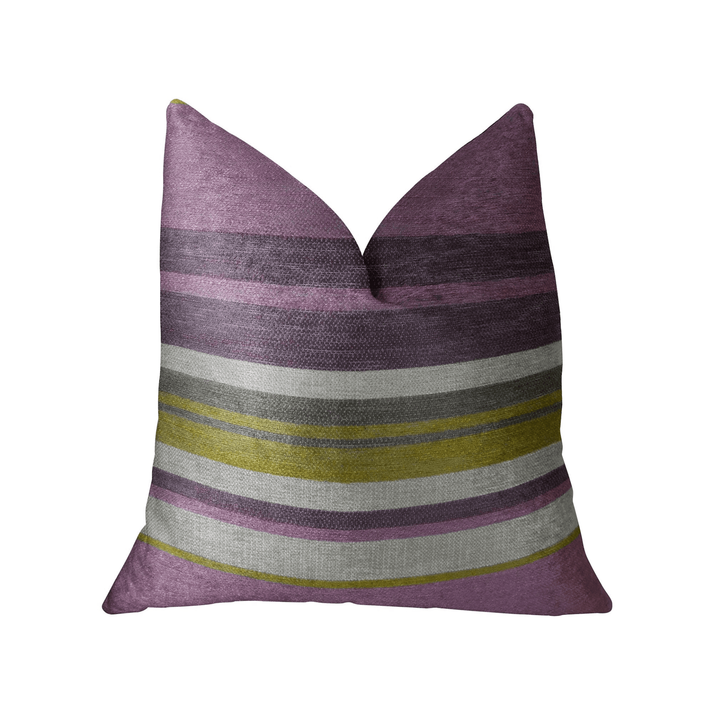 Acai Crush Berry Olive and Cream Handmade Luxury Pillow - Mervyns