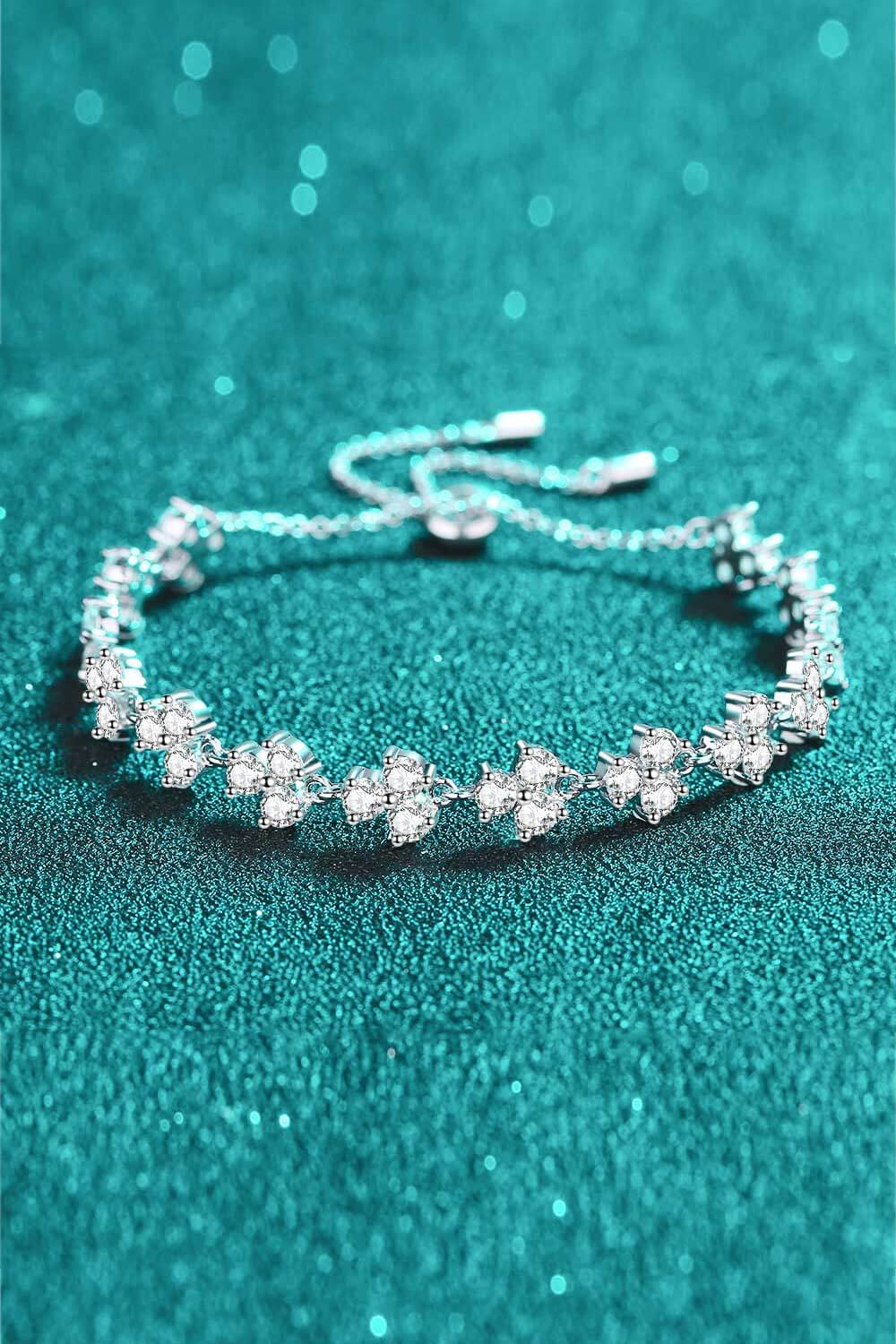 Adjustable Moissanite Bracelet - Mervyns