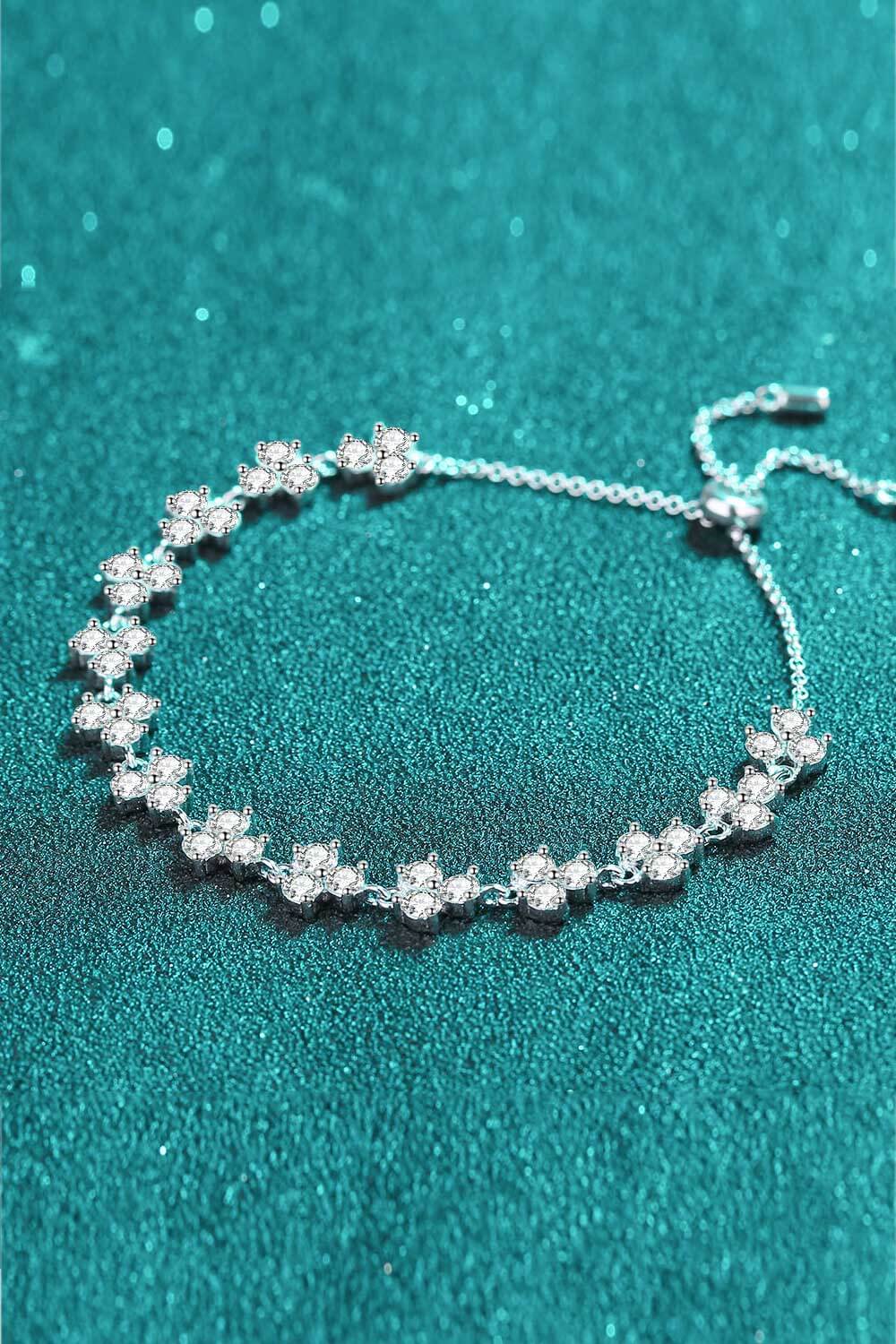 Adjustable Moissanite Bracelet - Mervyns