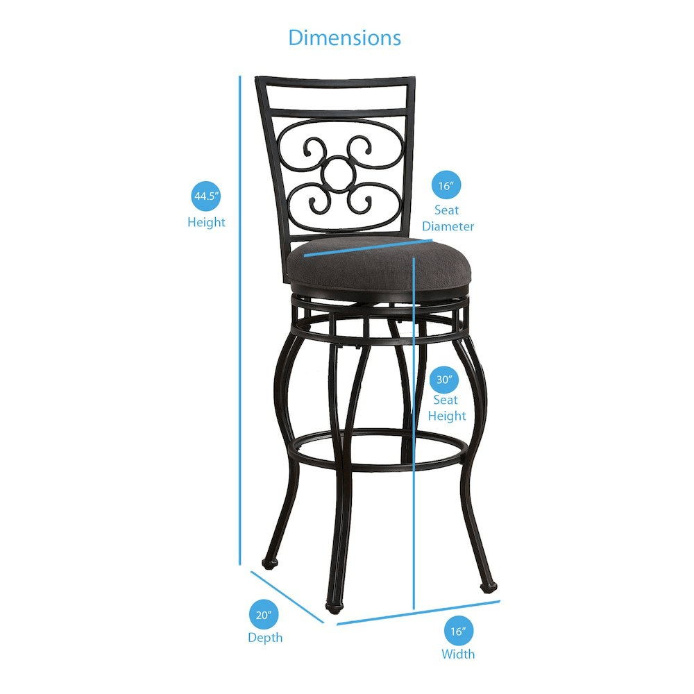 Albany Bar Stool - Mervyns