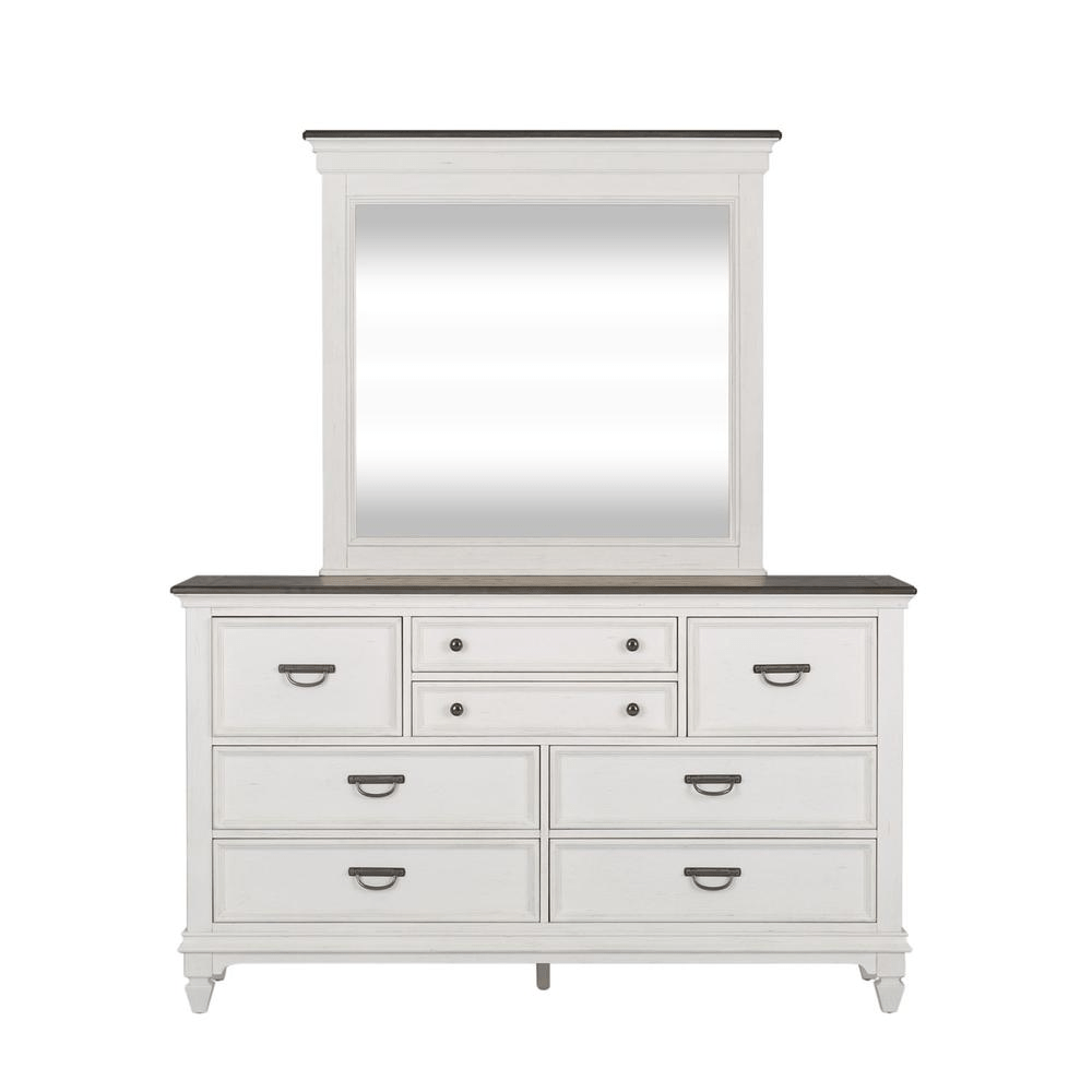 Allyson Park Dresser & Mirror White - Mervyns