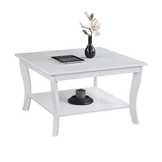 American Heritage Square Coffee Table, White - Mervyns