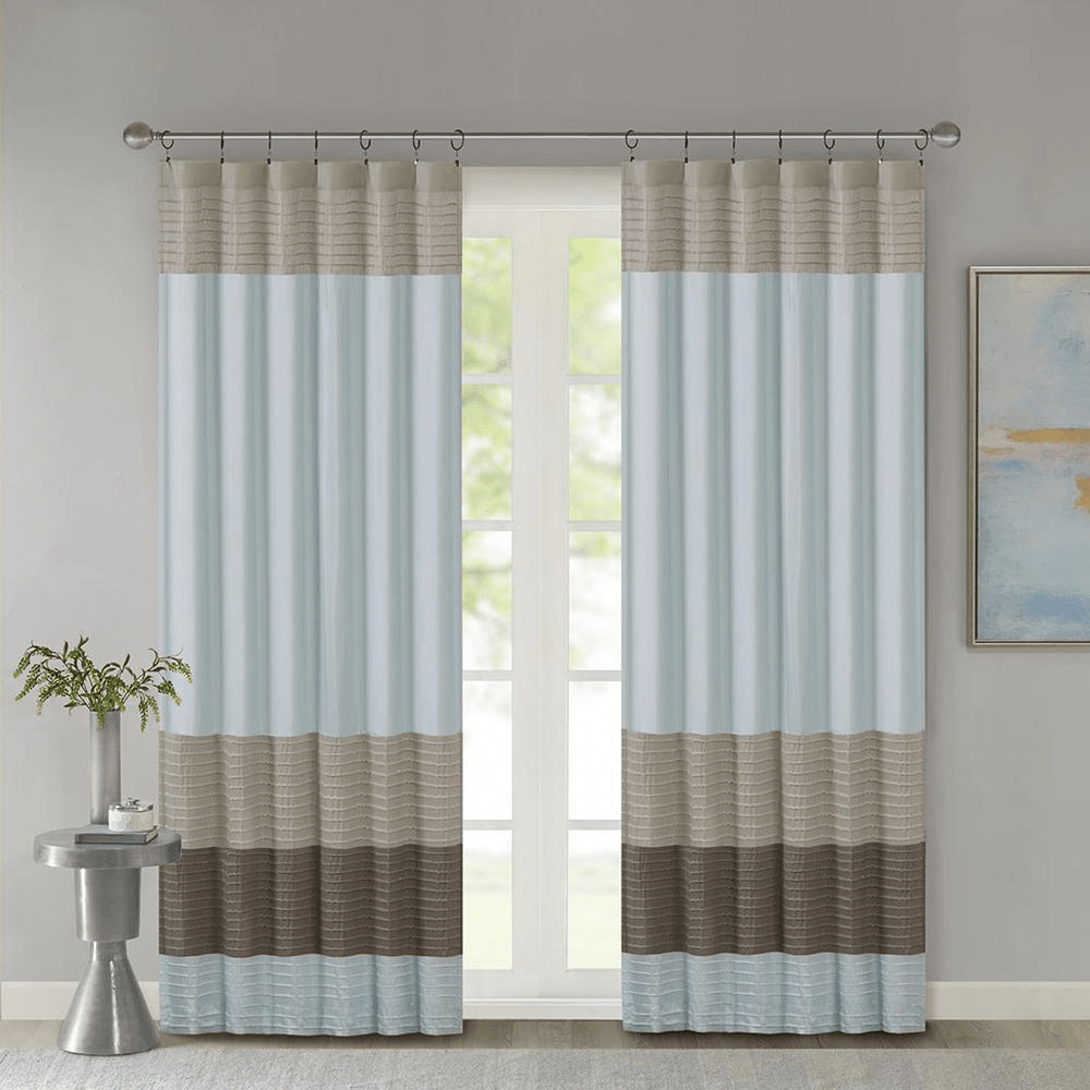 Amherst Polyoni Pintuck Window Curtain - Mervyns