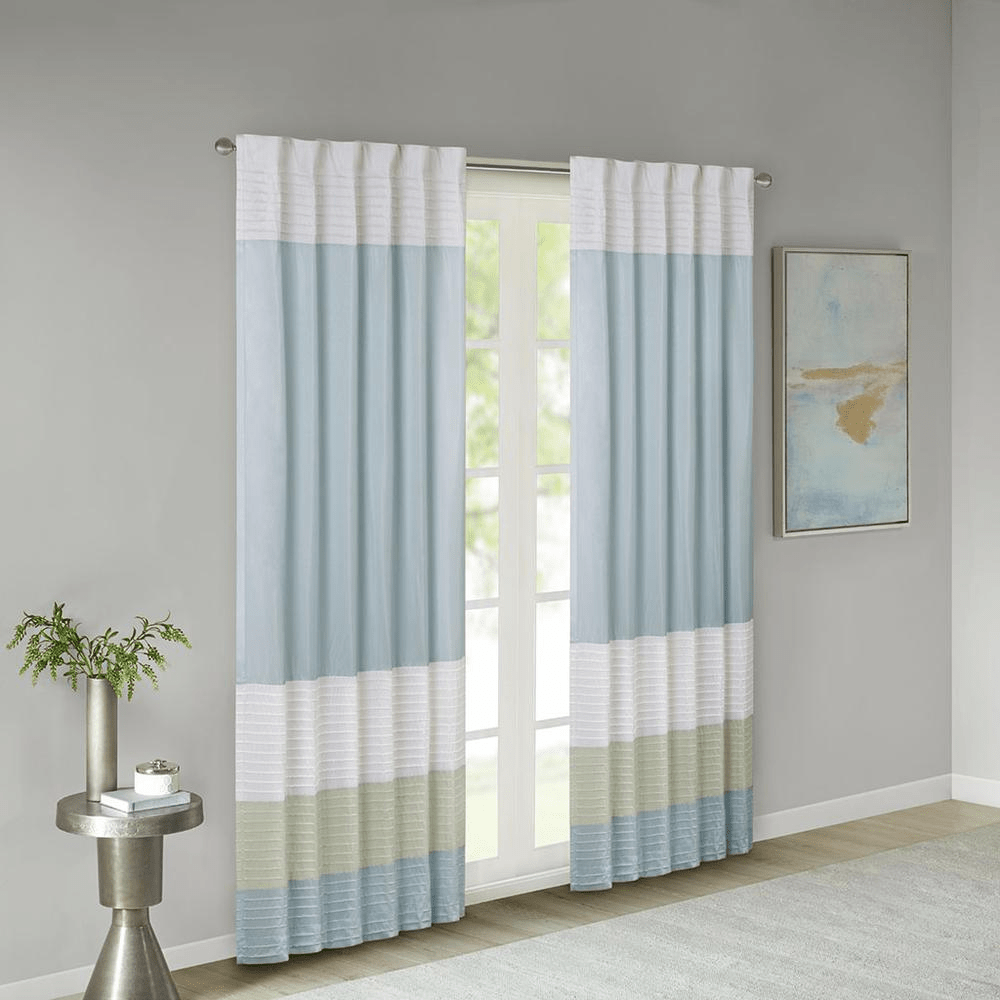 Amherst Polyoni Pintuck Window Curtain - Mervyns