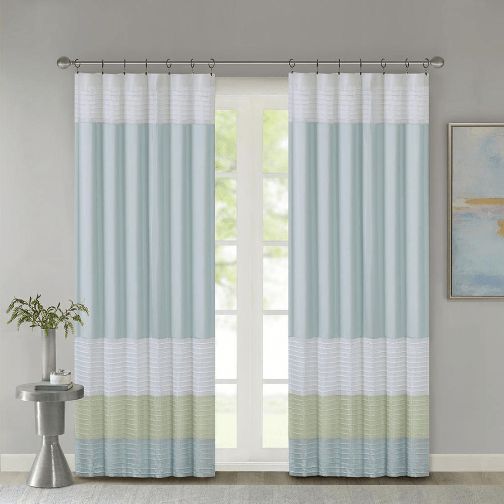 Amherst Polyoni Pintuck Window Curtain - Mervyns