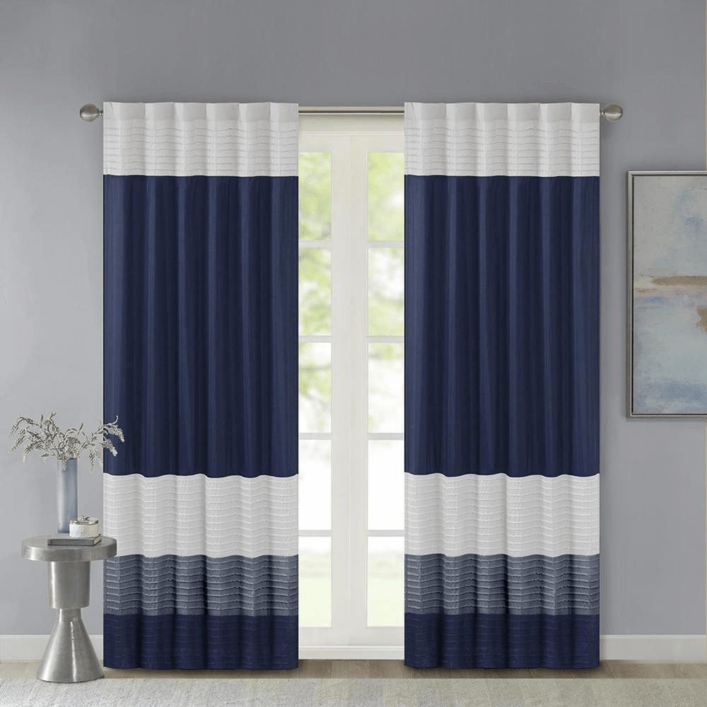 Amherst Polyoni Pintuck Window Curtain - Mervyns