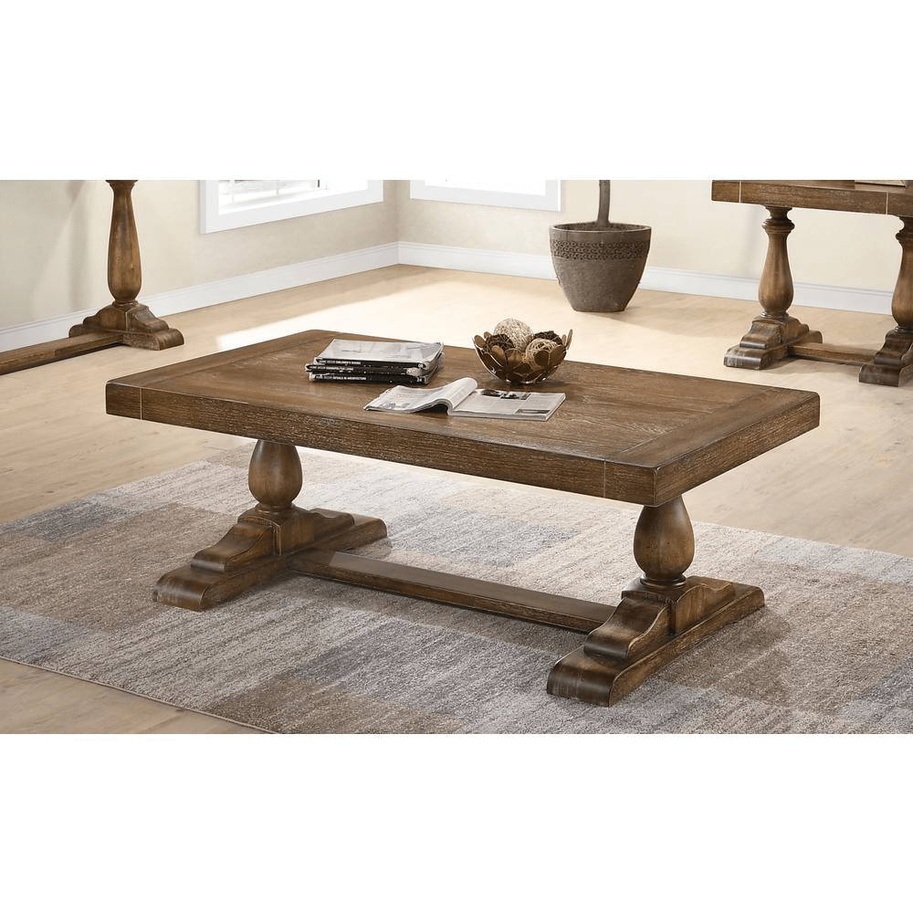 Amy Driftwood Coffee Table - Mervyns