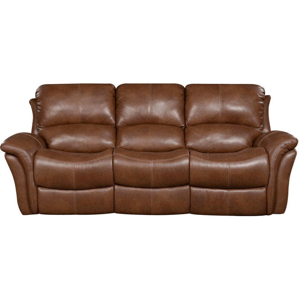 Appalachia 100% Leather Double Reclining Sofa - Mervyns