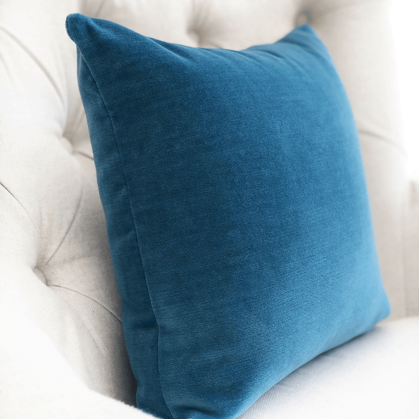 Aqua Dulce Teal Handmade Luxury Pillow - Mervyns