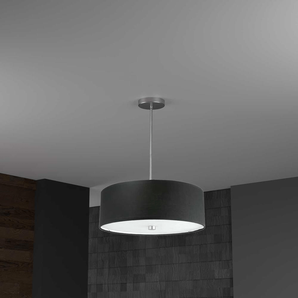 Aria 4LT Incandescent Pendant PC w/ Black Shade - Mervyns