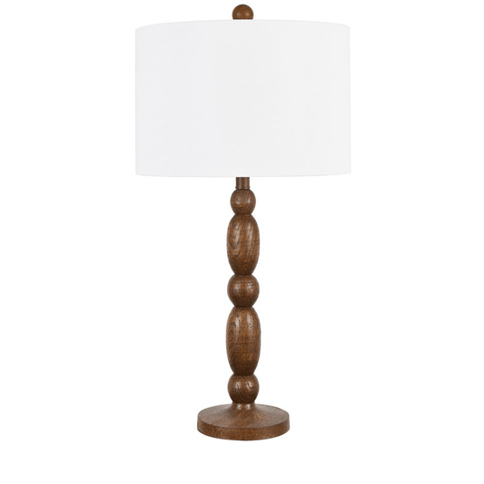 Aubrey Resin Wood Table Lamp - Mervyns