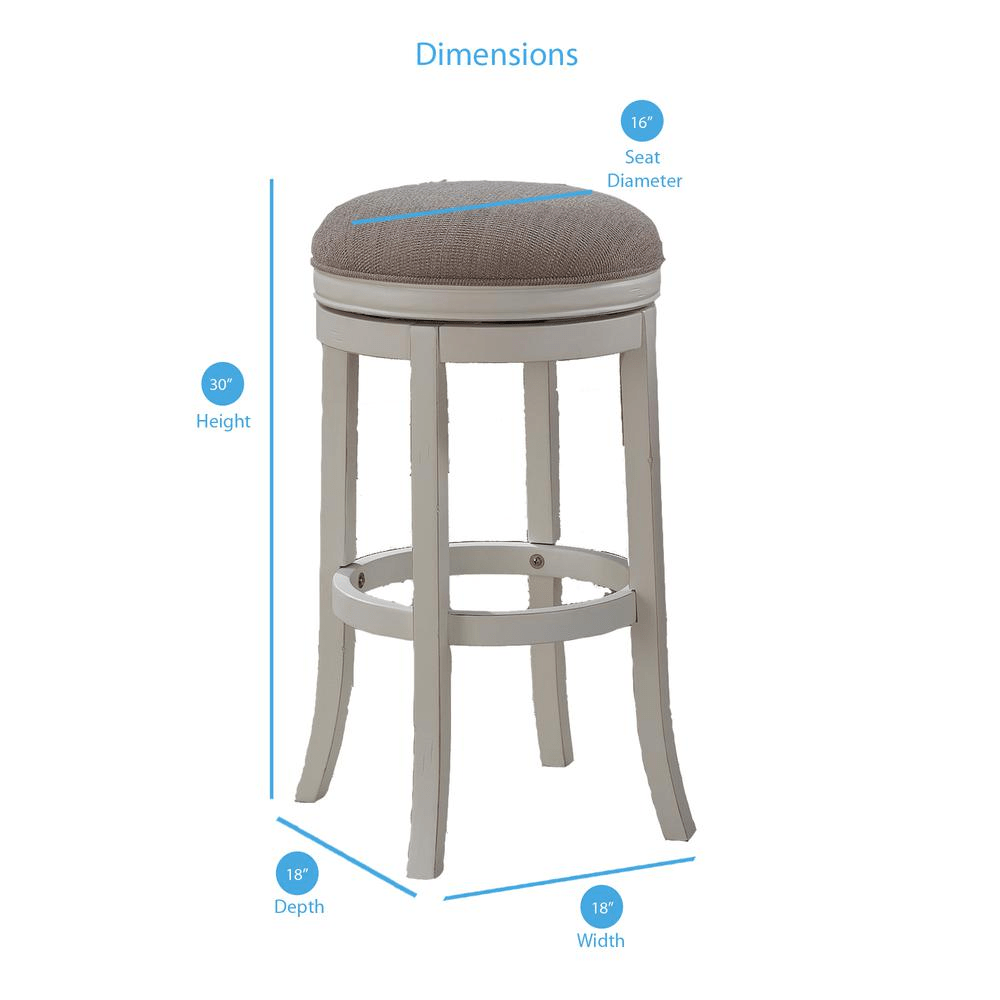 Aversa Backless Bar Stool - Mervyns