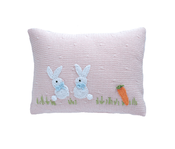 Baby Bunny Mini Pillow, Pink - Mervyns