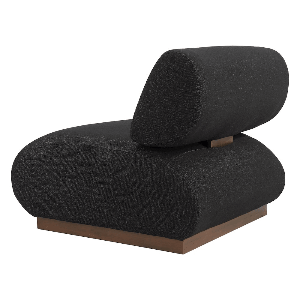 Barsa Accent Chair Black - Mervyns