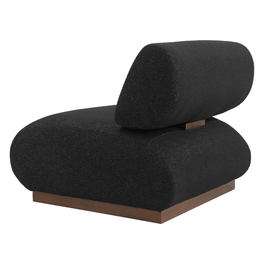 Barsa Accent Chair Black - Mervyns
