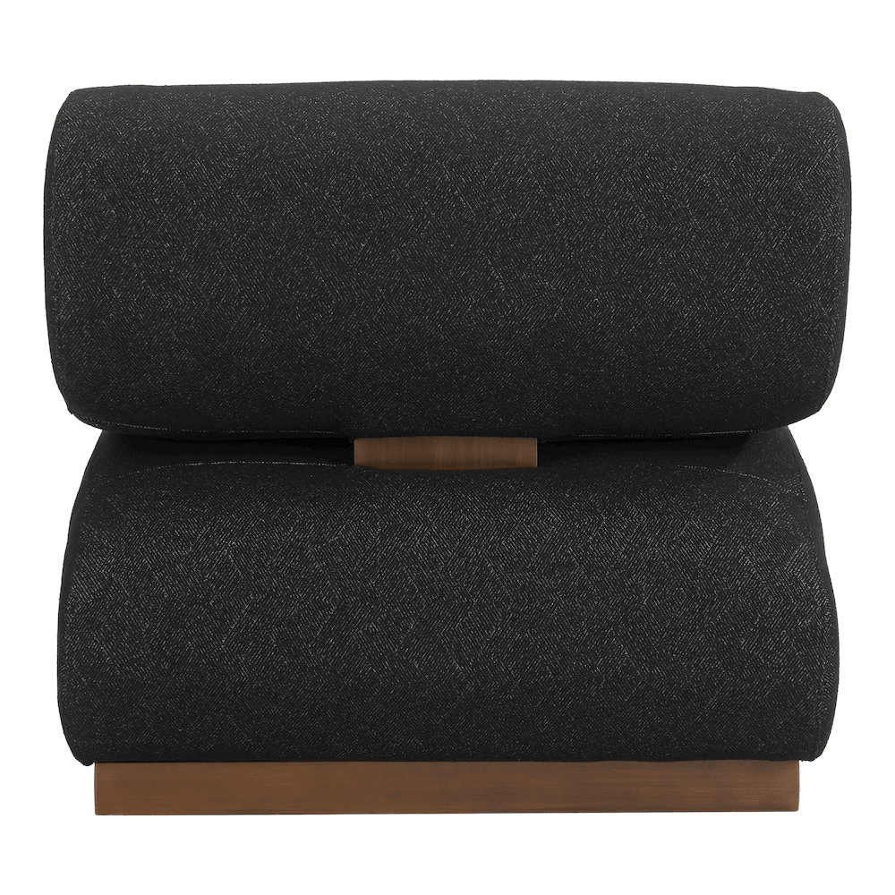 Barsa Accent Chair Black - Mervyns