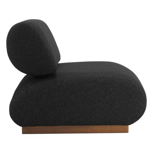 Barsa Accent Chair Black - Mervyns