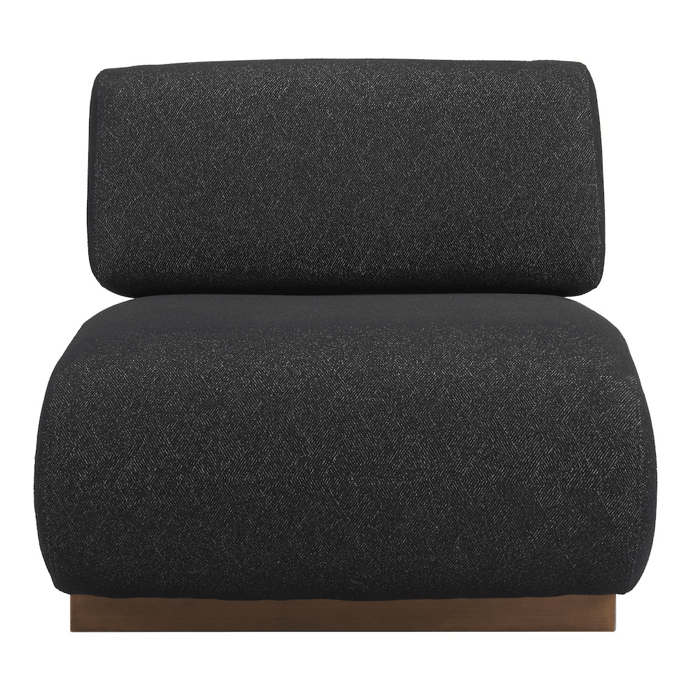 Barsa Accent Chair Black - Mervyns