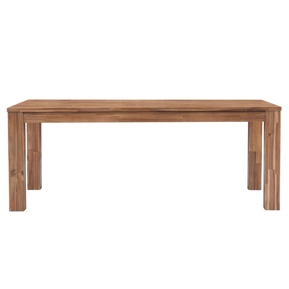 Bedford 75" Rect. Dining Table, Brushed Brown - Mervyns